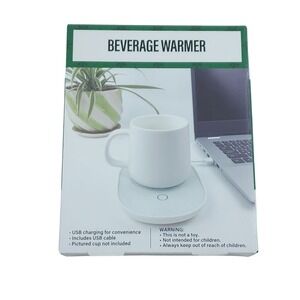 Festive Voice USB Powered Beverage Warmer for Coffee Tea Mug